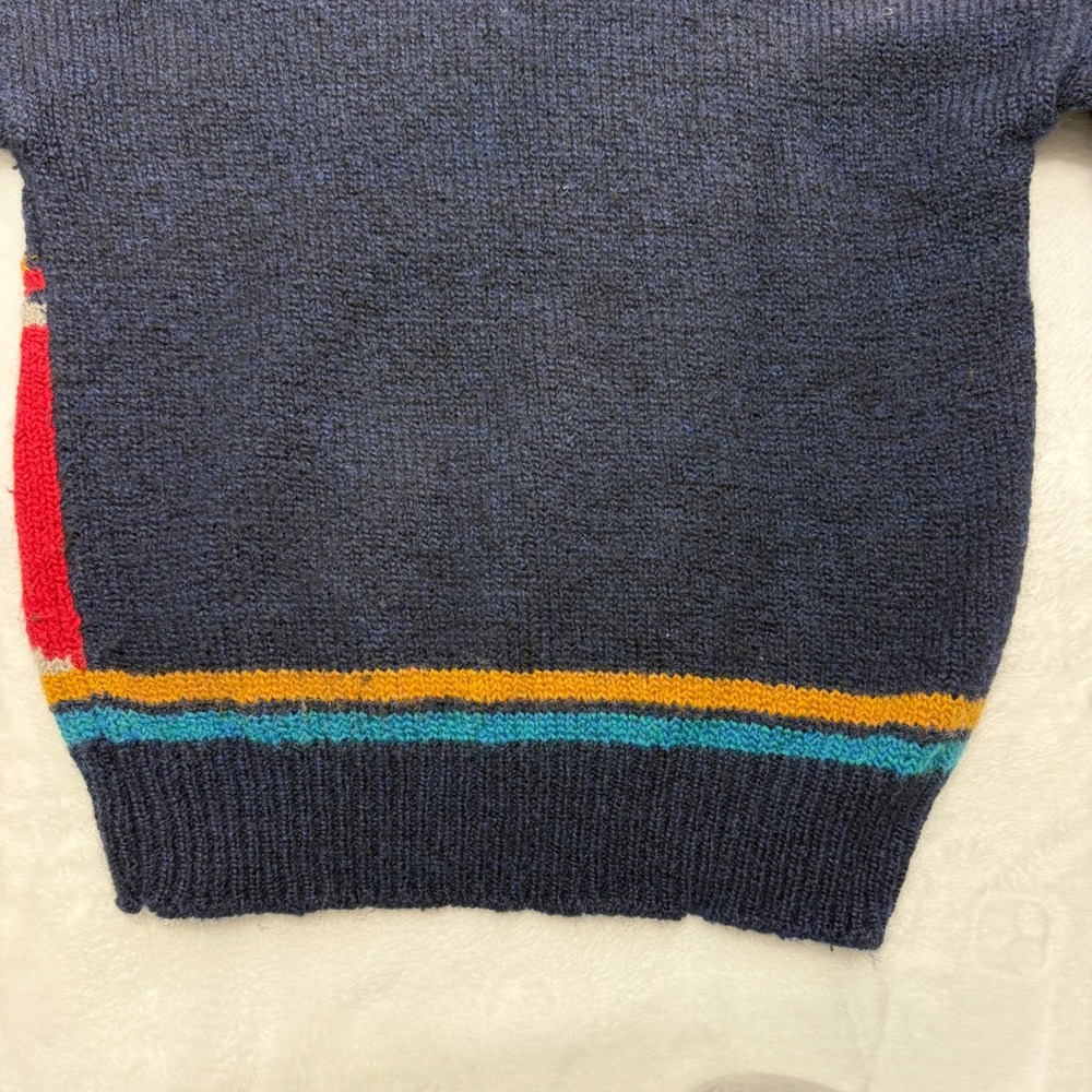 Vintage Heritage Ireland Multicolor Geometric Abstract Intarsia Knit Pattern XL - Picture 9 of 9